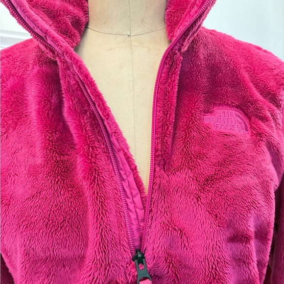 The North Face Women's Fleece 1/4 Zip‎ Jacket Roxbury Pink S/P Warm BaseLayer - Picture 7 of 13